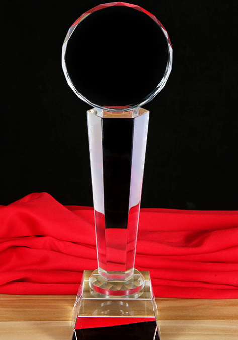 制作水晶奖牌定做篮球足球比赛五角星大拇指奖杯产品图