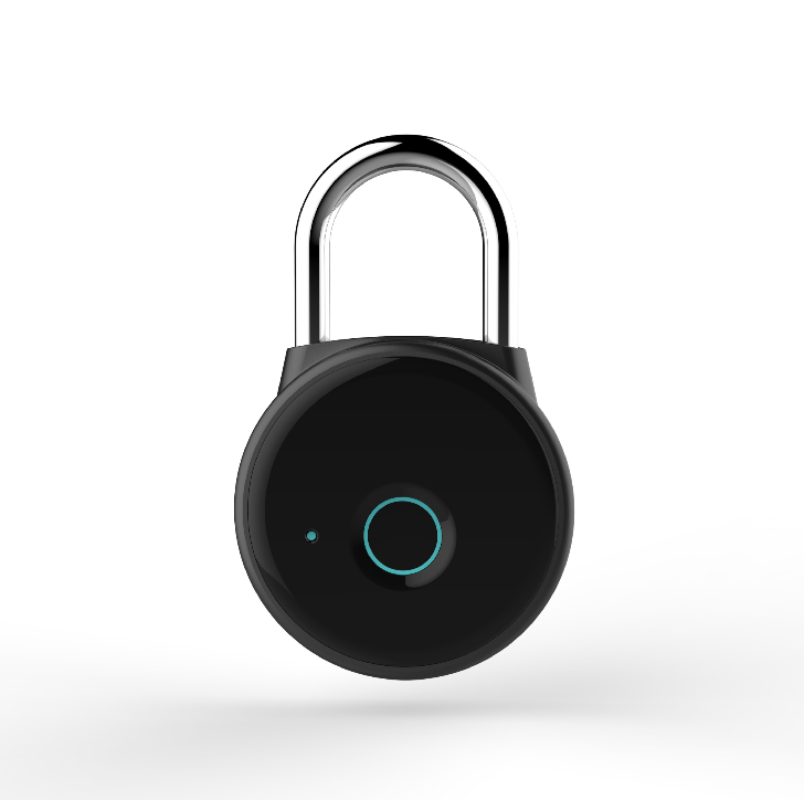 Yiwu Selection W08 Bluetooth fingerprint lock Gym lock waterproof fingerprint padlock thumbnail