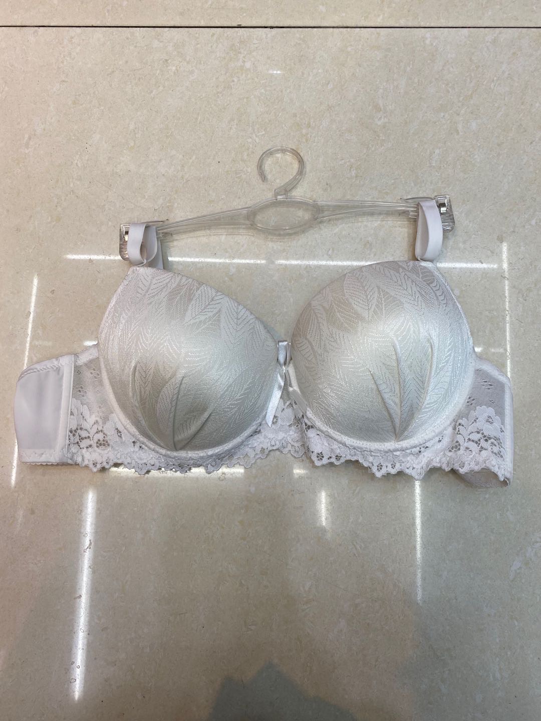 Elegant Plus Size Bra Front View