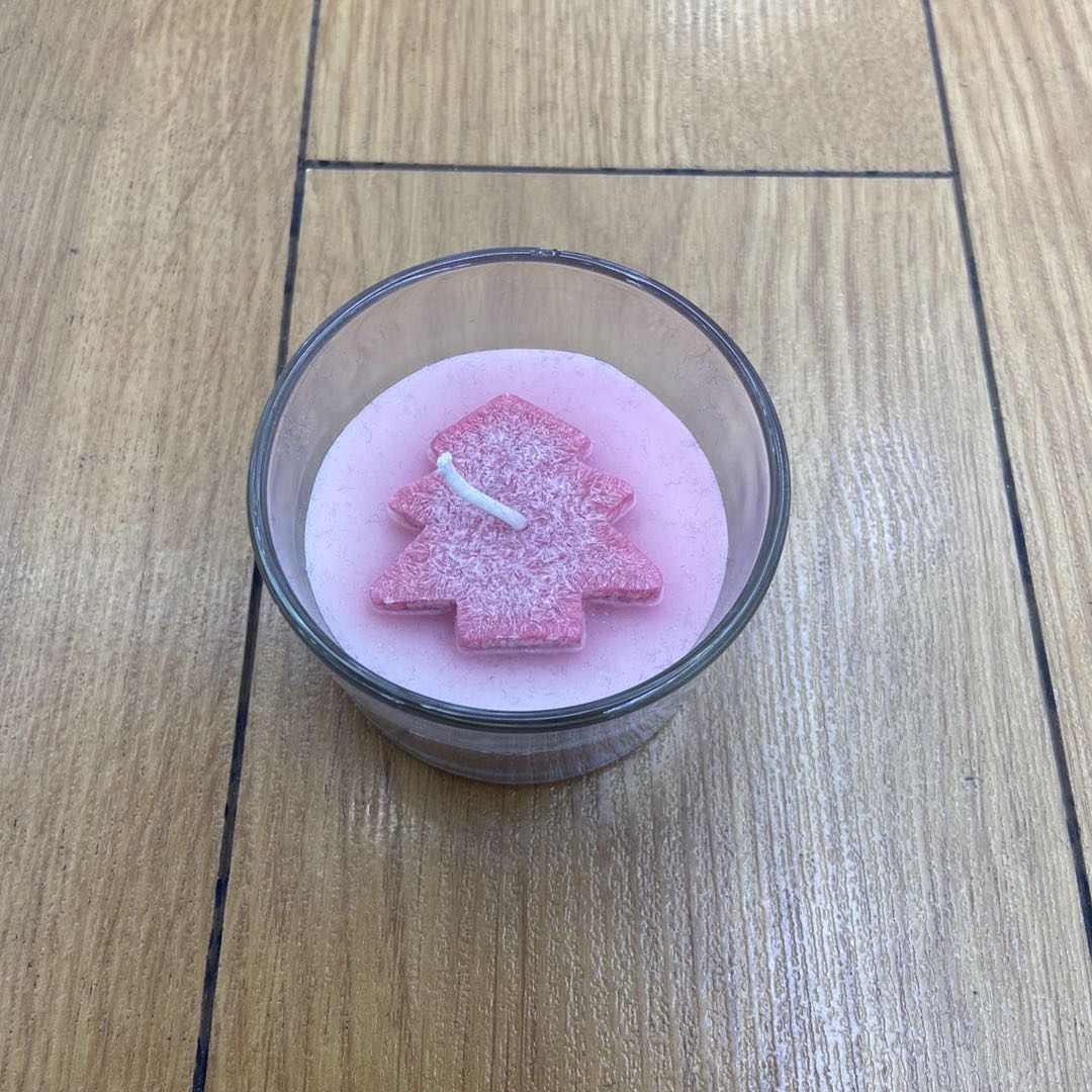 High-quality appearance level scented candle Christmas tree gift box, IKEA scented bedroom to soothe the mind and aid sleep, romantic Christmas birthday present