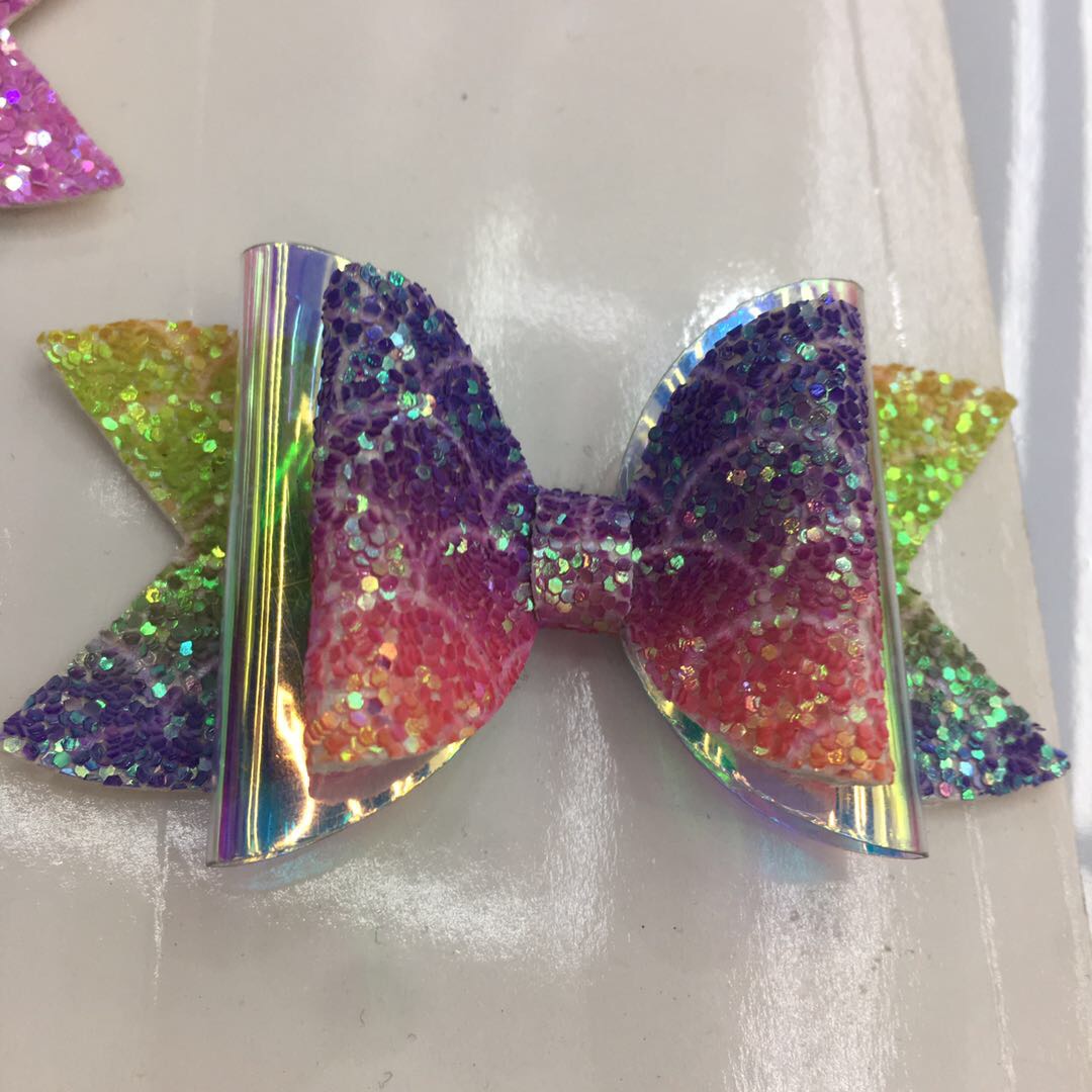 Best-selling fabric ceramic plate three-layer bow Specification image