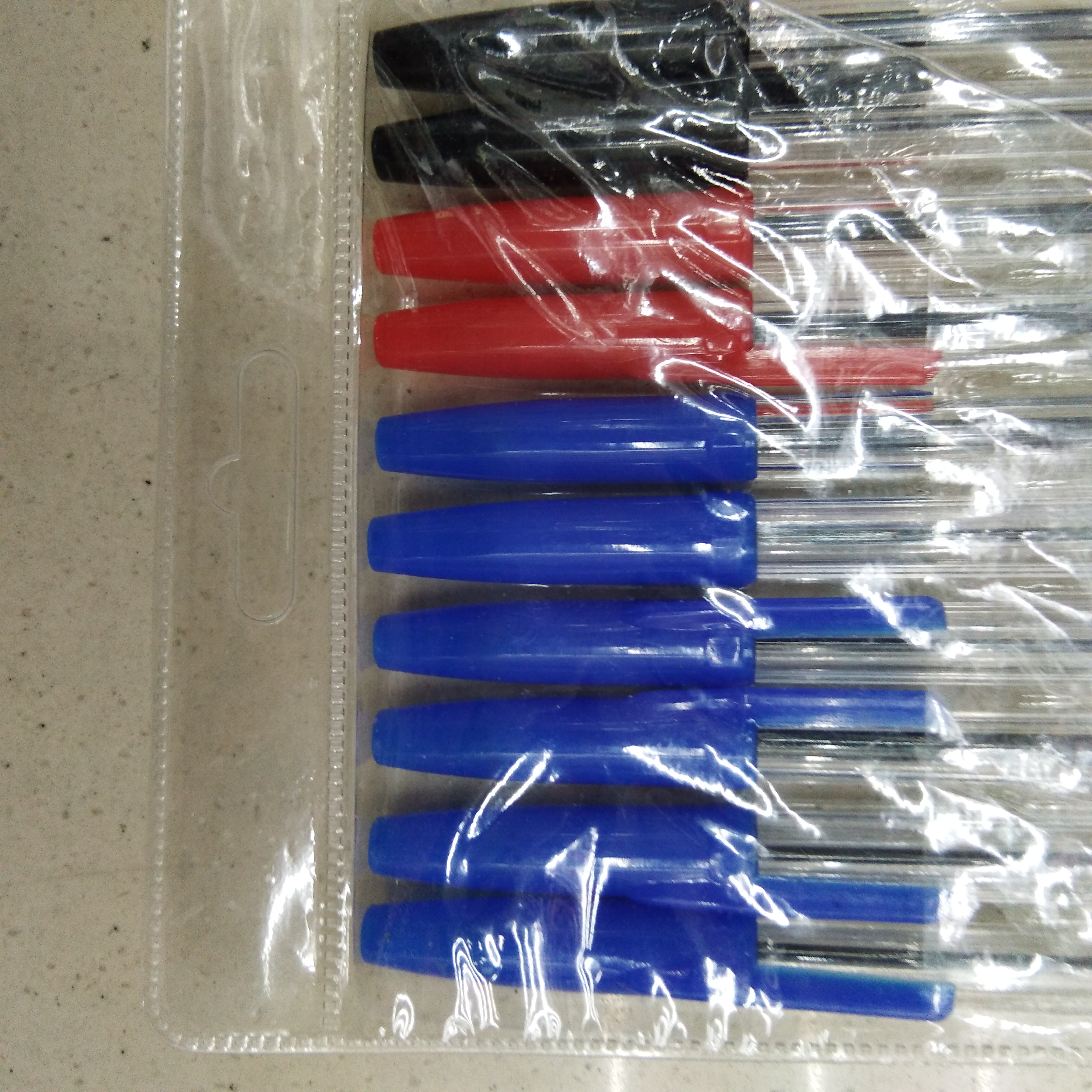 Plastic Ballpoint Pen Insert Simple Ballpoint Pen Advertising Pen Office Supplies Student Stationery Wholesale details Picture