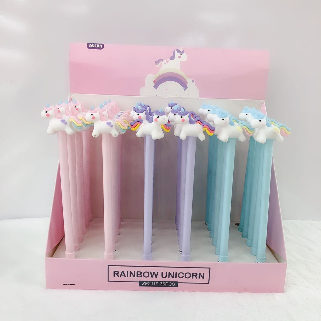 Colorful Horse Gel Pen with Fun Unicorn Tip, special pen for Primary and Secondary Schools 2119