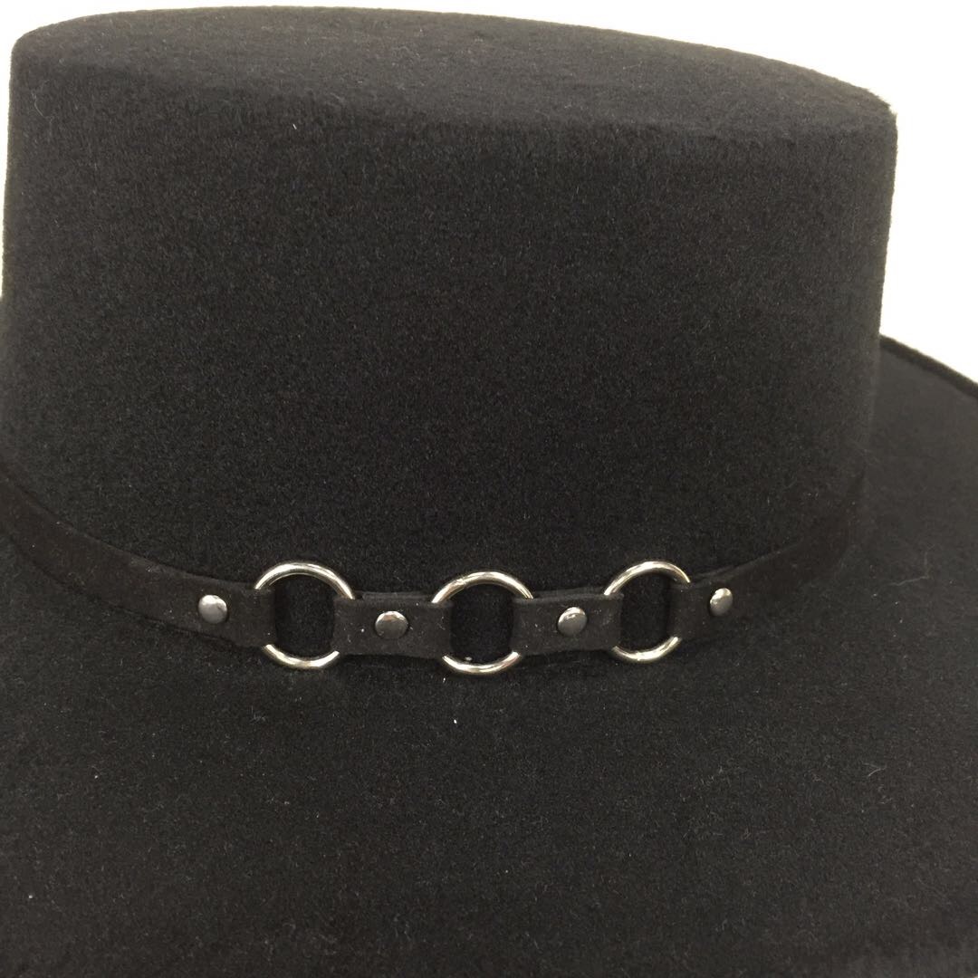 Elegant British-style woolen beret hats for ladies in autumn and winter, fashionable outings without brims, painter hats details Picture