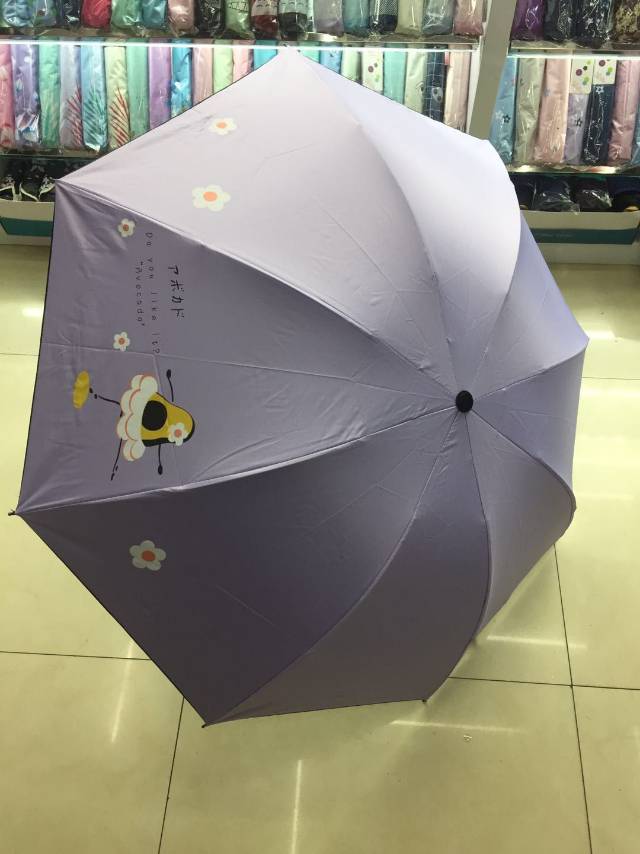 Sun umbrella for women, UV protection, folding, wind-resistant, weather-resistant, sunshade and sun protection umbrella details Picture