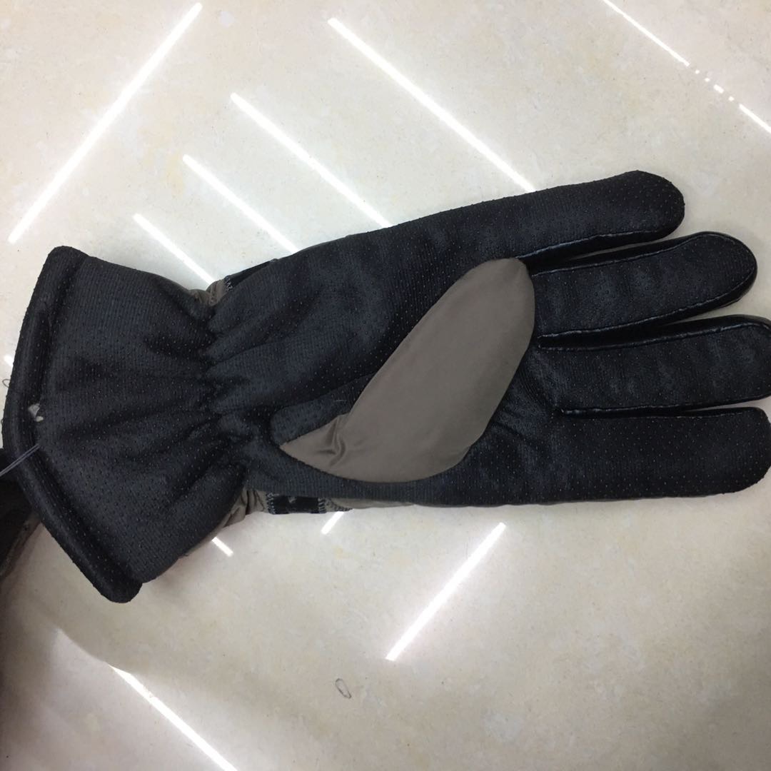 Warm gloves, men's winter thickened waterproof and windproof cotton gloves, Korean version outdoor cycling and skiing gloves Specification image