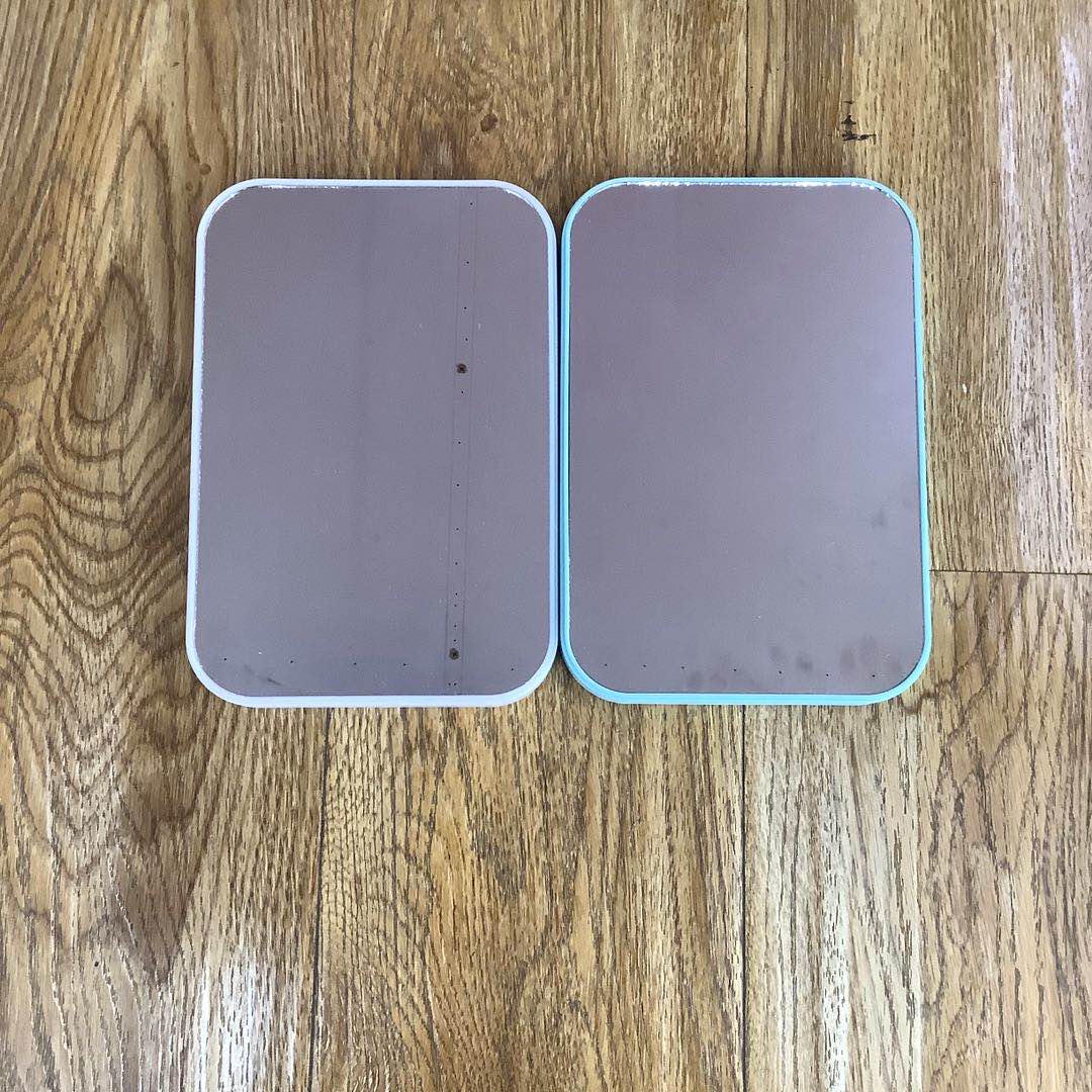 经典大方单面台式镜可折叠塑料镜玻璃镜日用百货化妆镜厂家直销