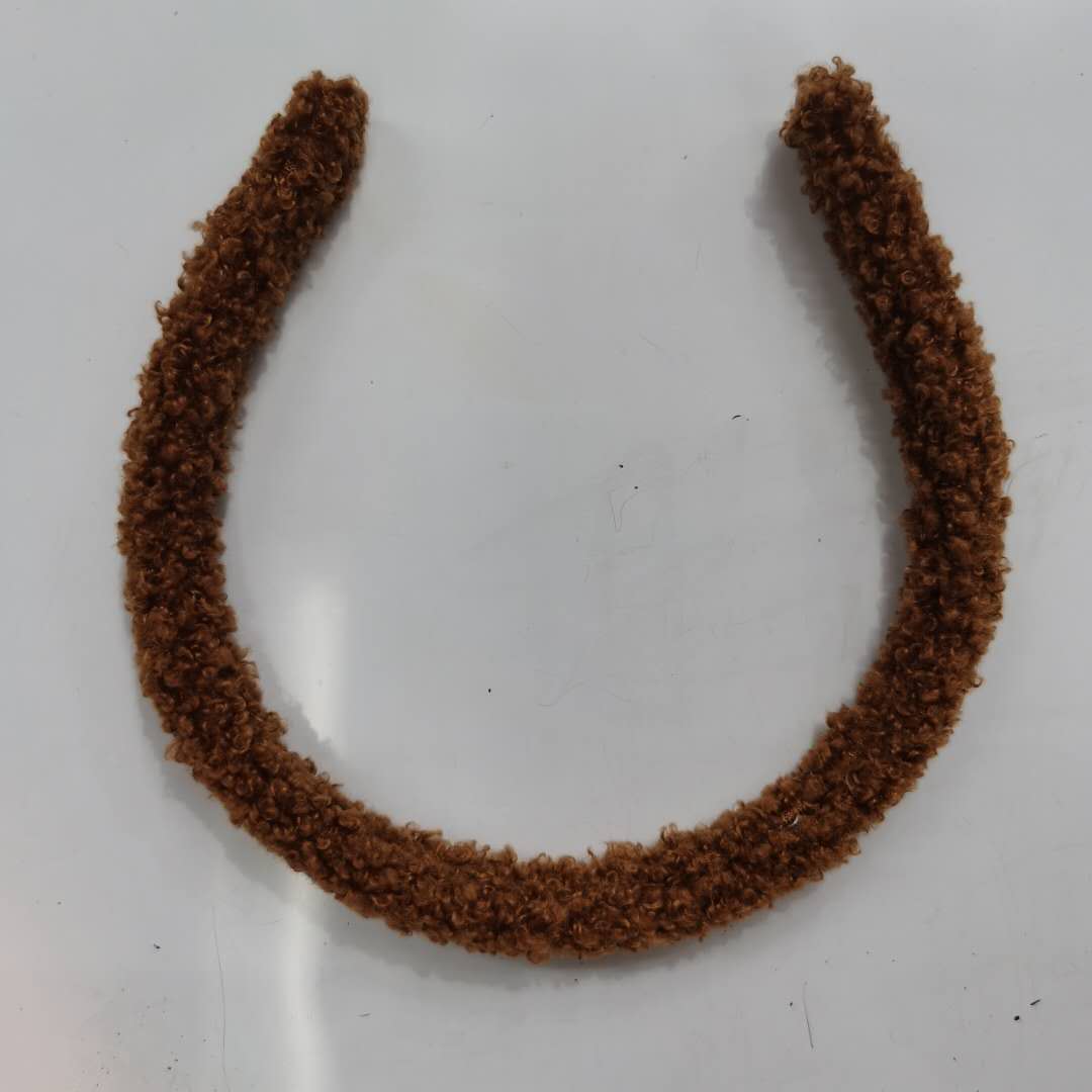 The Korean Version Of Fashion And Fashion Women's Headband Plush Selling New Head Buckle details Picture