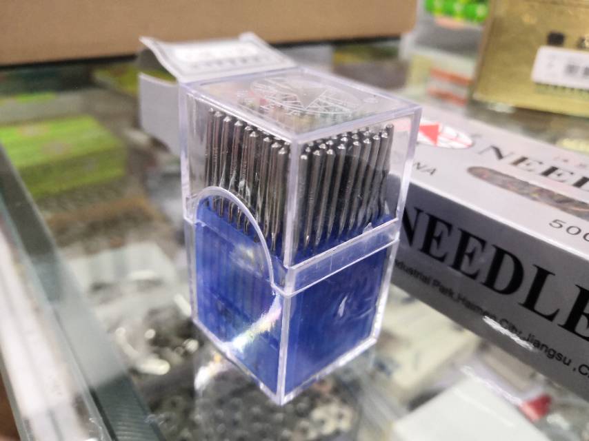 国产大利牌塑料盒包装平车机针DBX1(14)号细节图