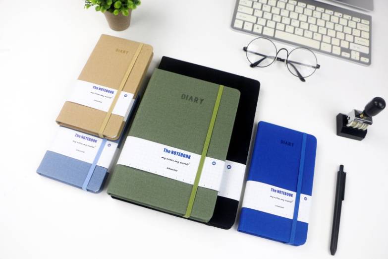 High quality wearable leather notebook with rope strap portable portable business travel notebook 21225 thumbnail