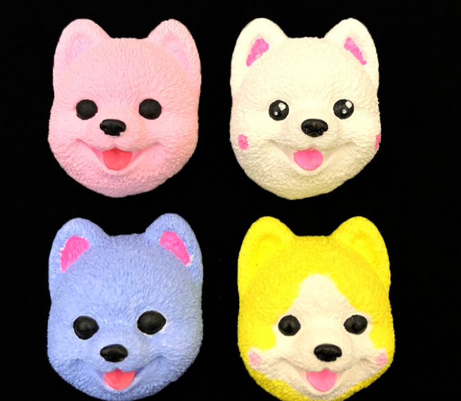 可爱的博美犬扩香石女士汽车装饰汽车香水博美狗香薰石产品图