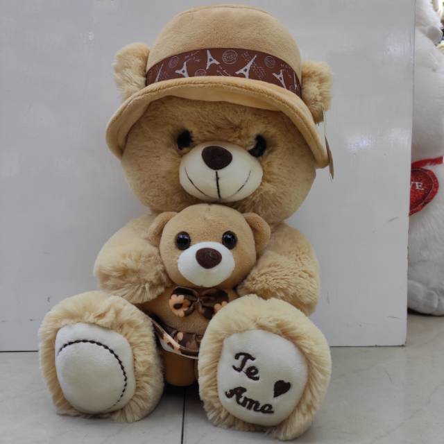 Factory direct bear Cuddle bear plush toy doll network red doll creative doll plush toy