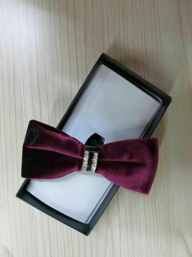Men's foreign trade bow ties, polyester ties, formal wear ties, new trendy ties