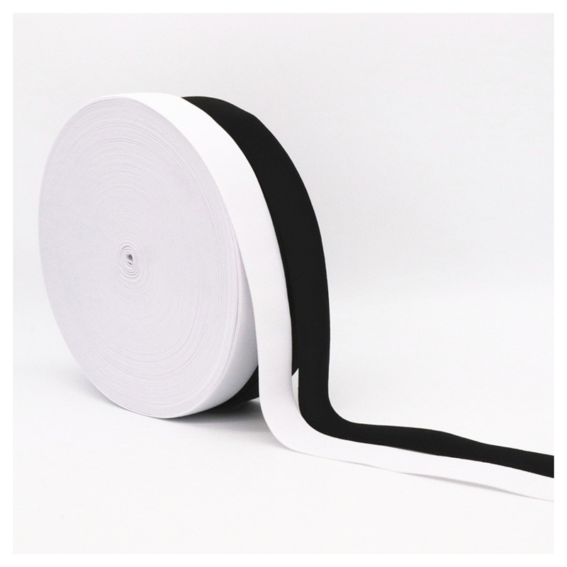 Accessories Clothing Wide Elastic Riding Belt Black And White Shoes Cuff Waistband Knitted Elastic Elastic Wide Crochet Elastic Band details Picture