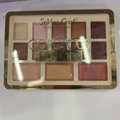 Square Box Multi-Color High-Grade Eyeshadow Tray Eyeshadow Box