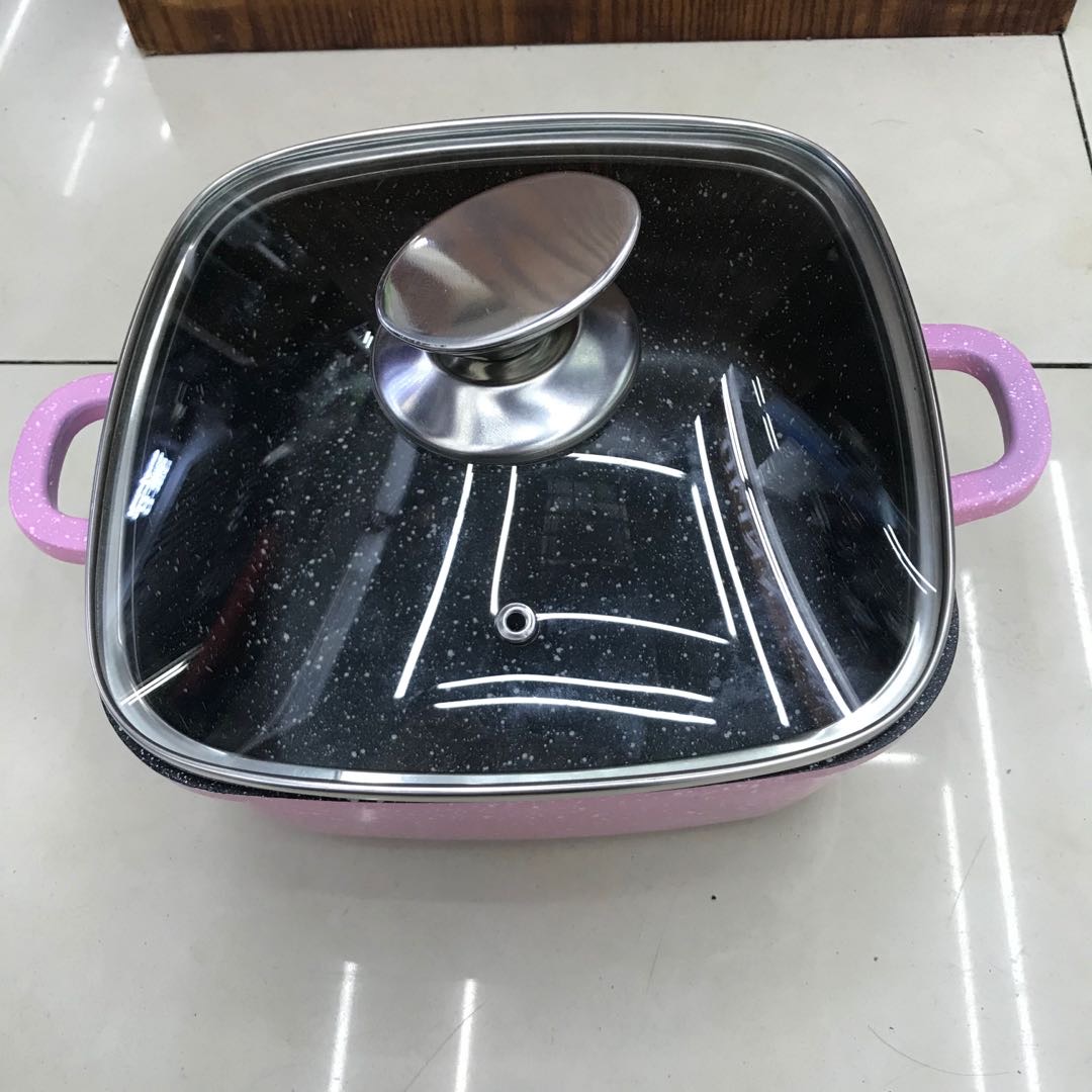 Non-stick pan, frying pan, household pancake pan, small steak and egg frying pan, suitable for induction cooker, gas stove and hot pot