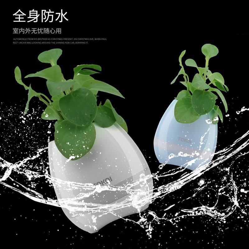 智能音乐花盆无线蓝牙音箱创意手机音响可弹琴盆栽夜灯生日礼品产品图