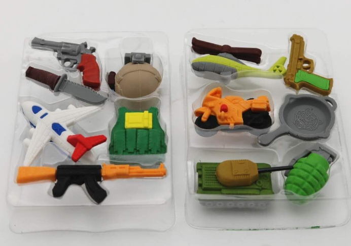 橡皮擦文具/橡皮擦/橡皮/3D卡通橡皮擦/彩色橡皮擦细节图