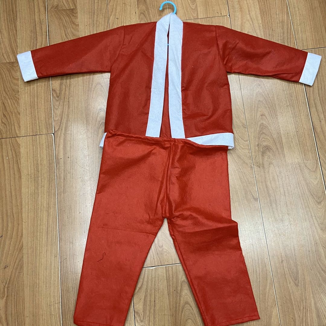 圣诞服装儿童成人圣诞老人服装饰品小礼物圣诞节圣诞节女男演出服