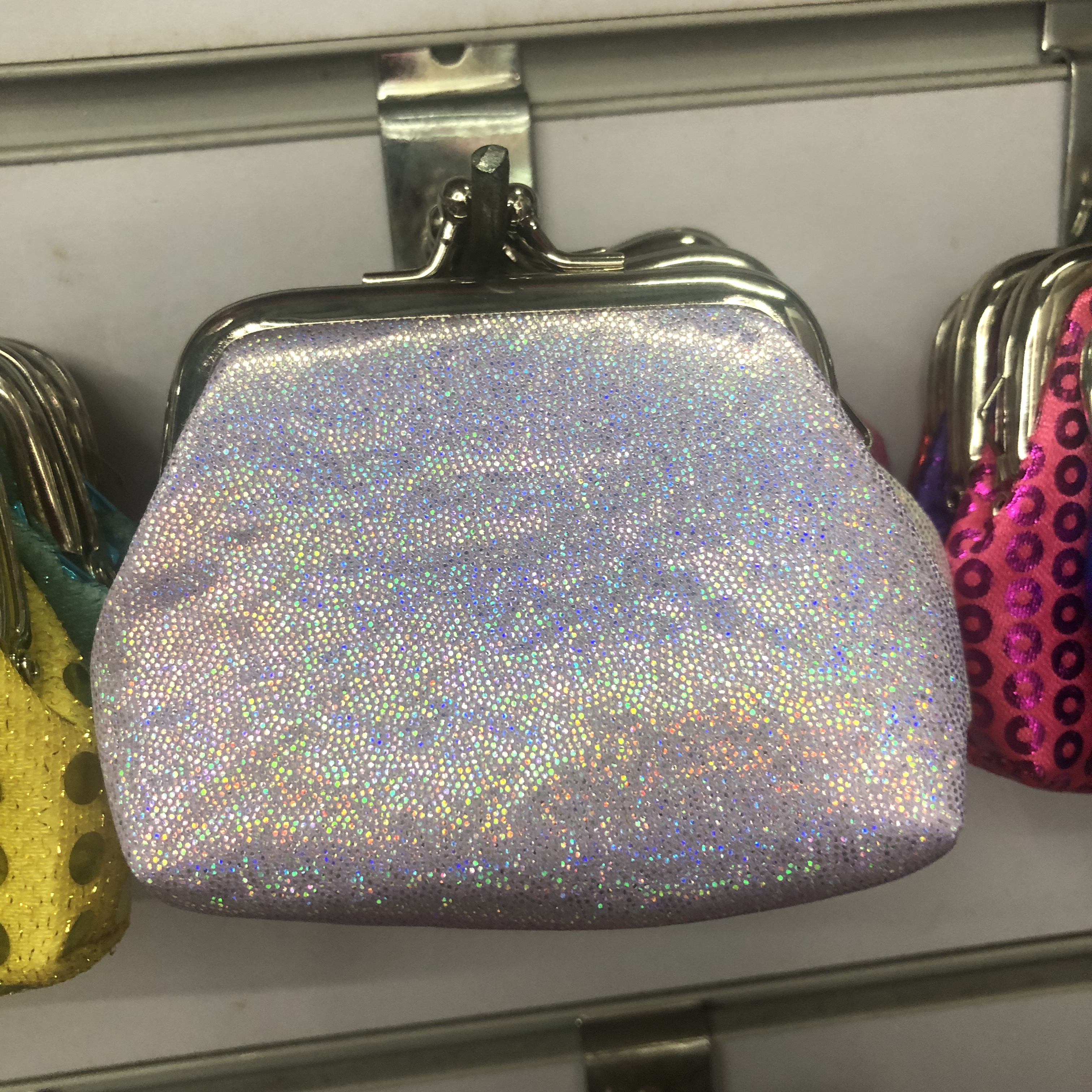 Buckle Coin Purse Women's Small Purse Mini Cute Korean Key Bag