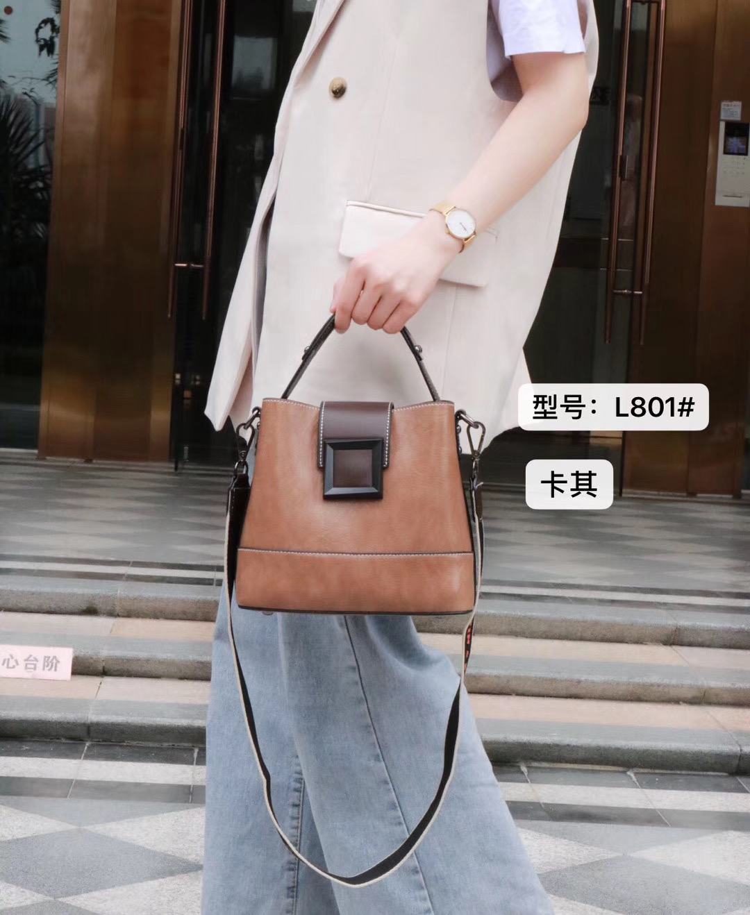 特利瓦萨琪2020女包韩版时尚手提包休闲百搭斜挎单肩产品图