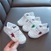 夏季新款儿童运动鞋韩版男童网面透气板鞋女童休闲宝宝小白鞋图