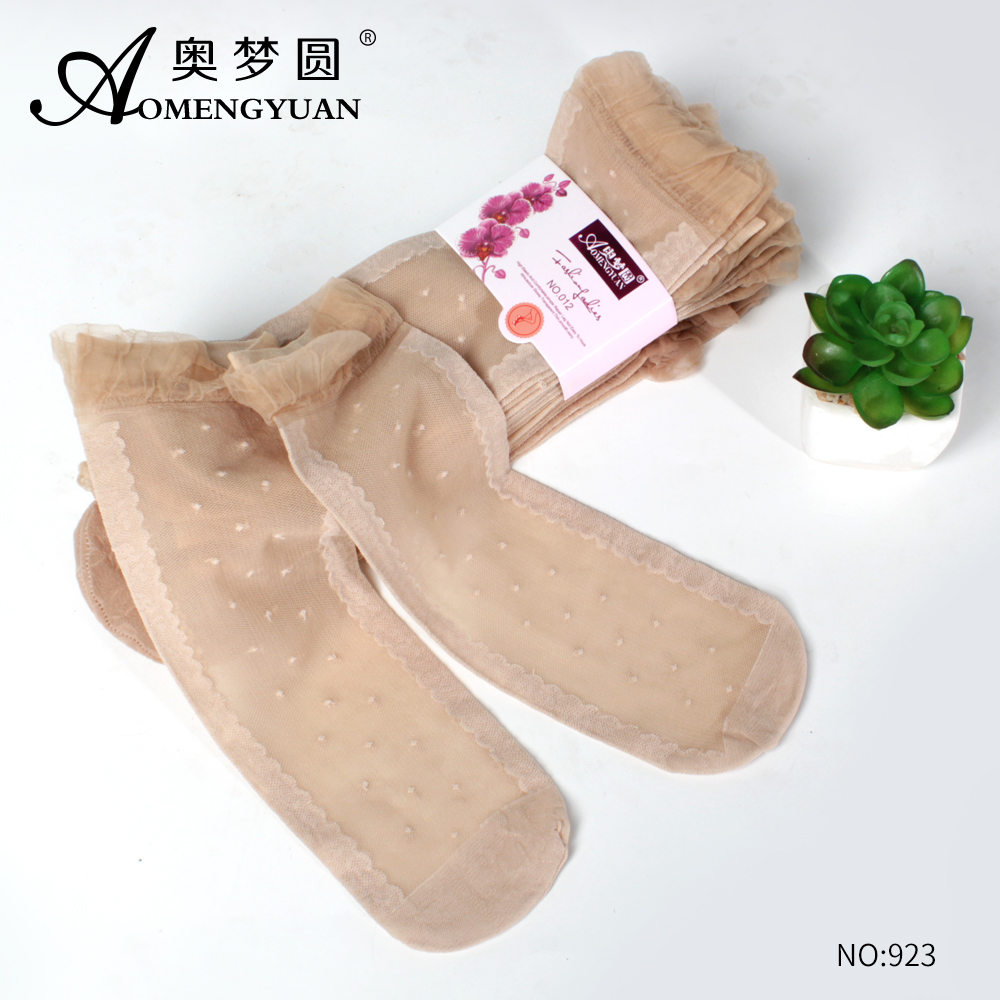 短丝袜女夏季薄款防勾丝水晶丝脚尖透明超薄隐形黑色袜子耐磨肉色细节图