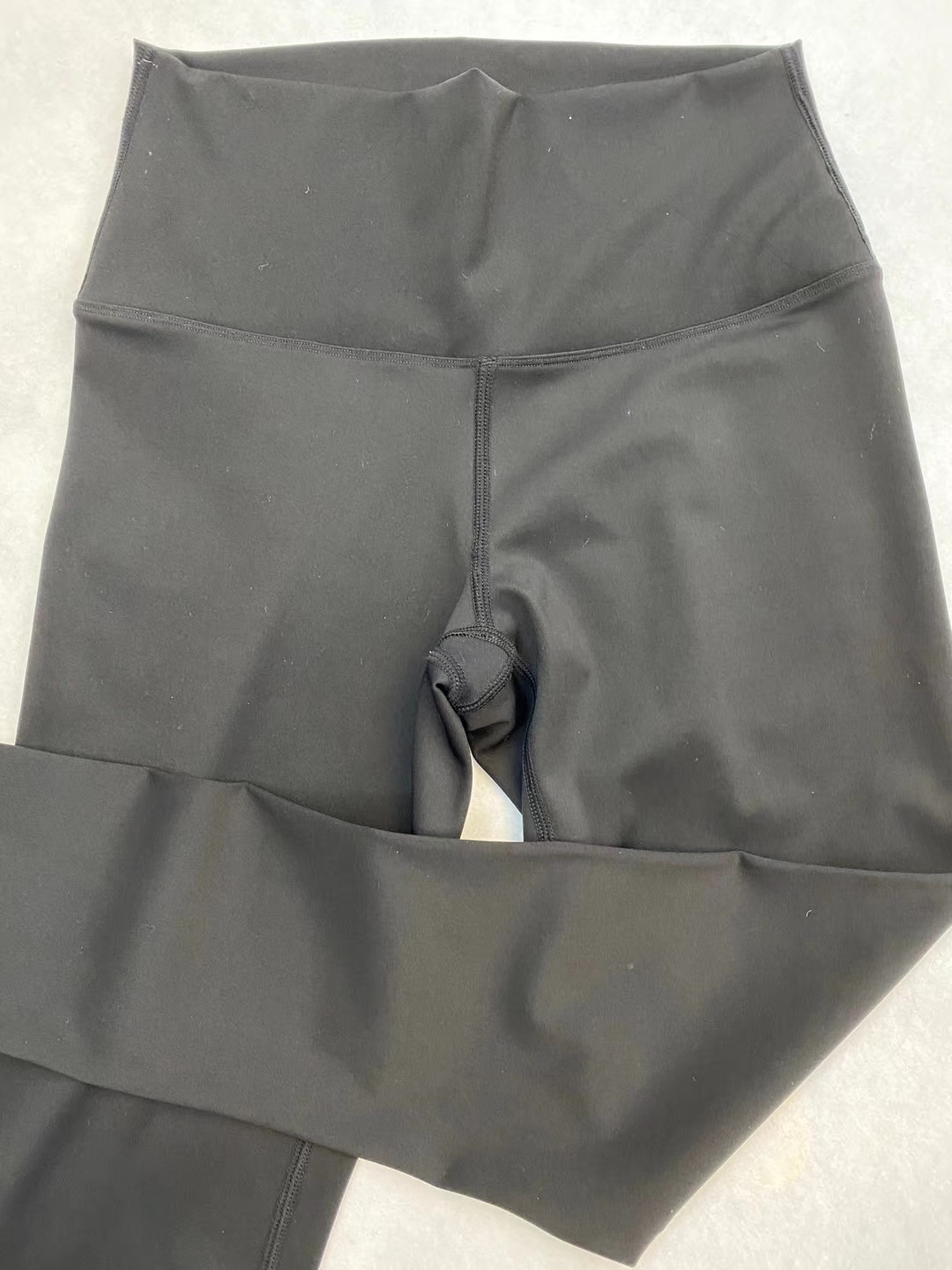 Stretch yoga leggings with separate shorts and shark skin