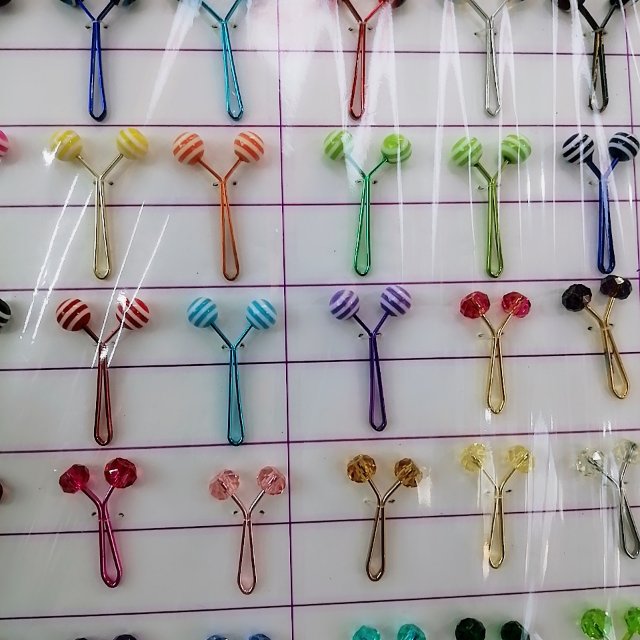 厂家穆斯林不锈钢Y字夹丝巾扣饰品服饰配饰批发