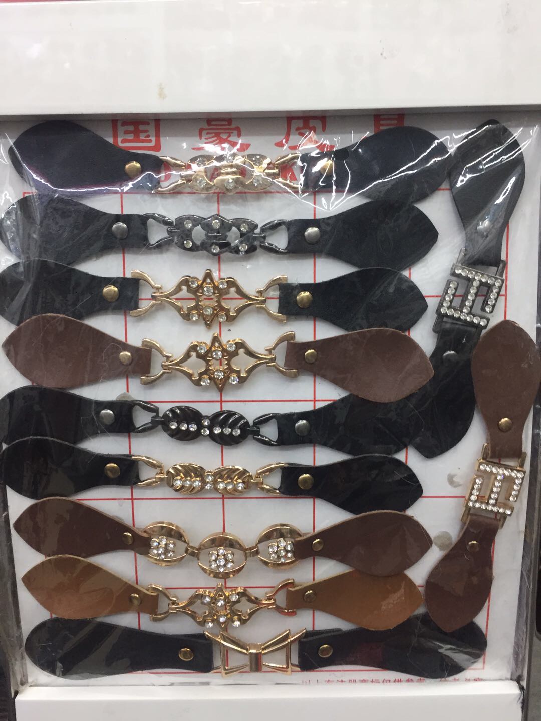 箱包配件金属包扣衣角扣工字扣厂家直销