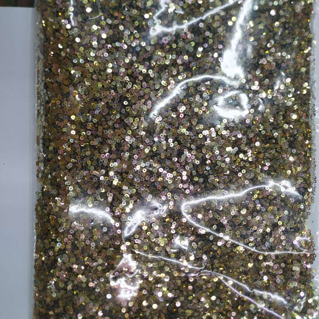 Iridescence Mini Round Gold onion powder sequin beauty, nail and eyeshadow eco-friendly seven-color sequin accessory