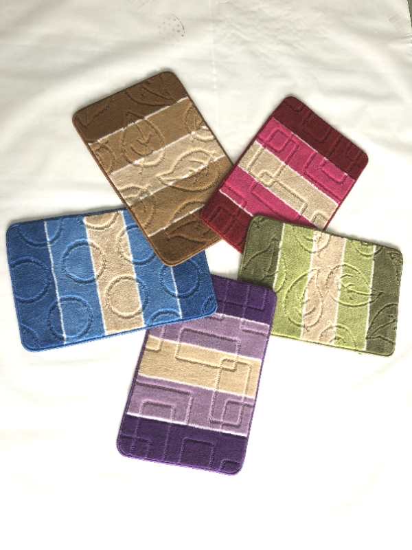 Polypropylene fashionable floor mat wear - resistant and skid - proof five colors thumbnail