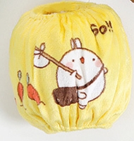 Baby Cuff Autumn And Winter Cute Cartoon Children's Sleeve Boys And Girls Children Anti-Fouling Sleeve Plush Baby Cuff details Picture