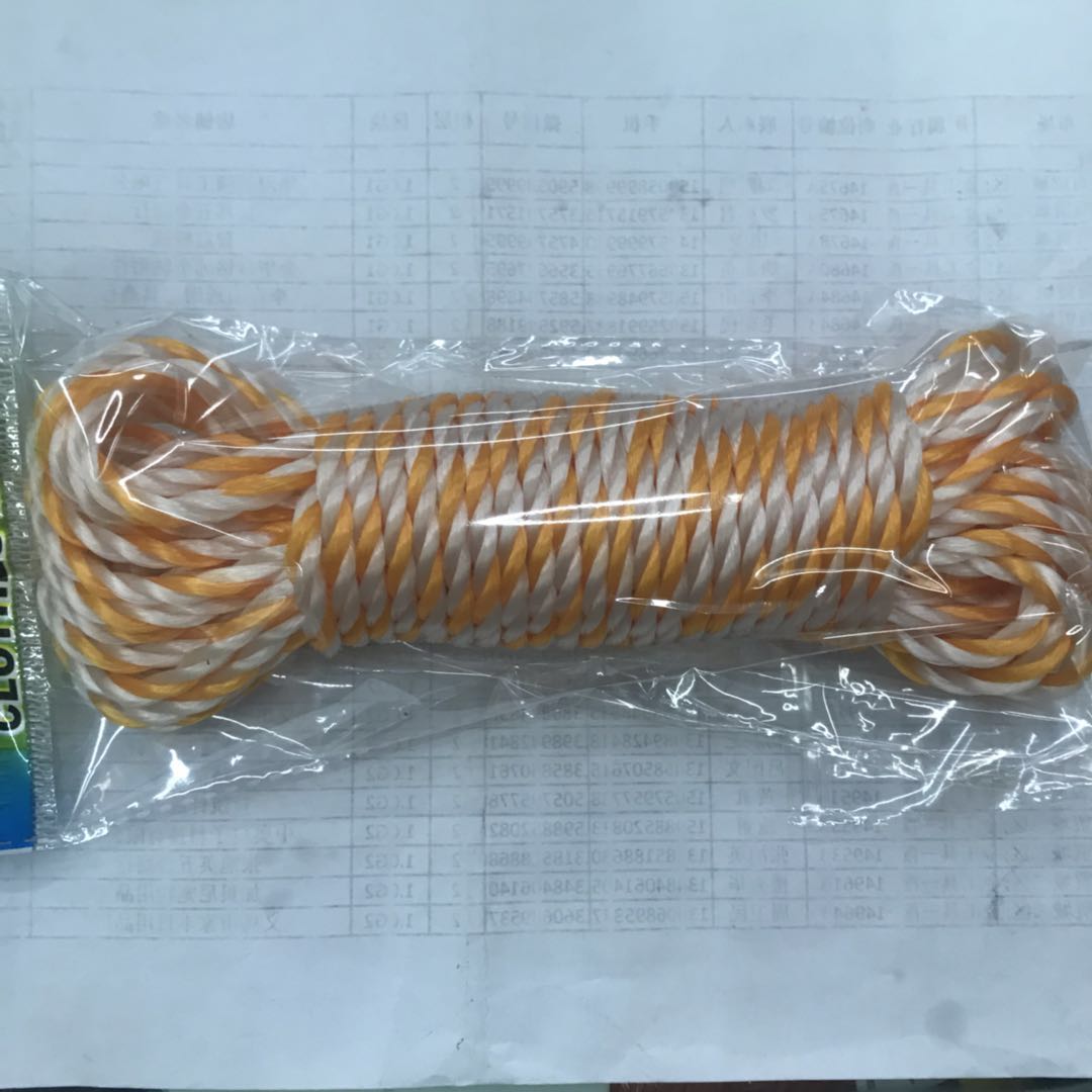 晾衣绳加粗多功能旅游酒店室内晒衣绳防滑防风绳便携晒被绳产品图