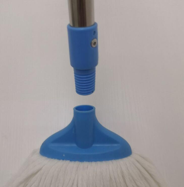 Small Square White Cotton Mop Mop Head Of Household Water Drag Wholesale Mop Head In Old-Fashioned Specification drawing