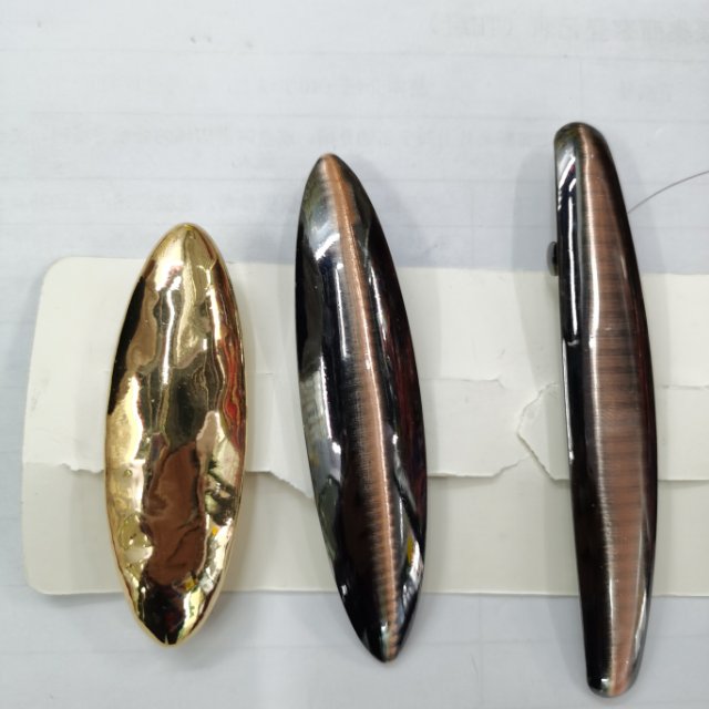 Metal Matte Dark Gold Hairpin Girls' Accessories Girls' Hairpin Hairpin Headpiece Specification drawing