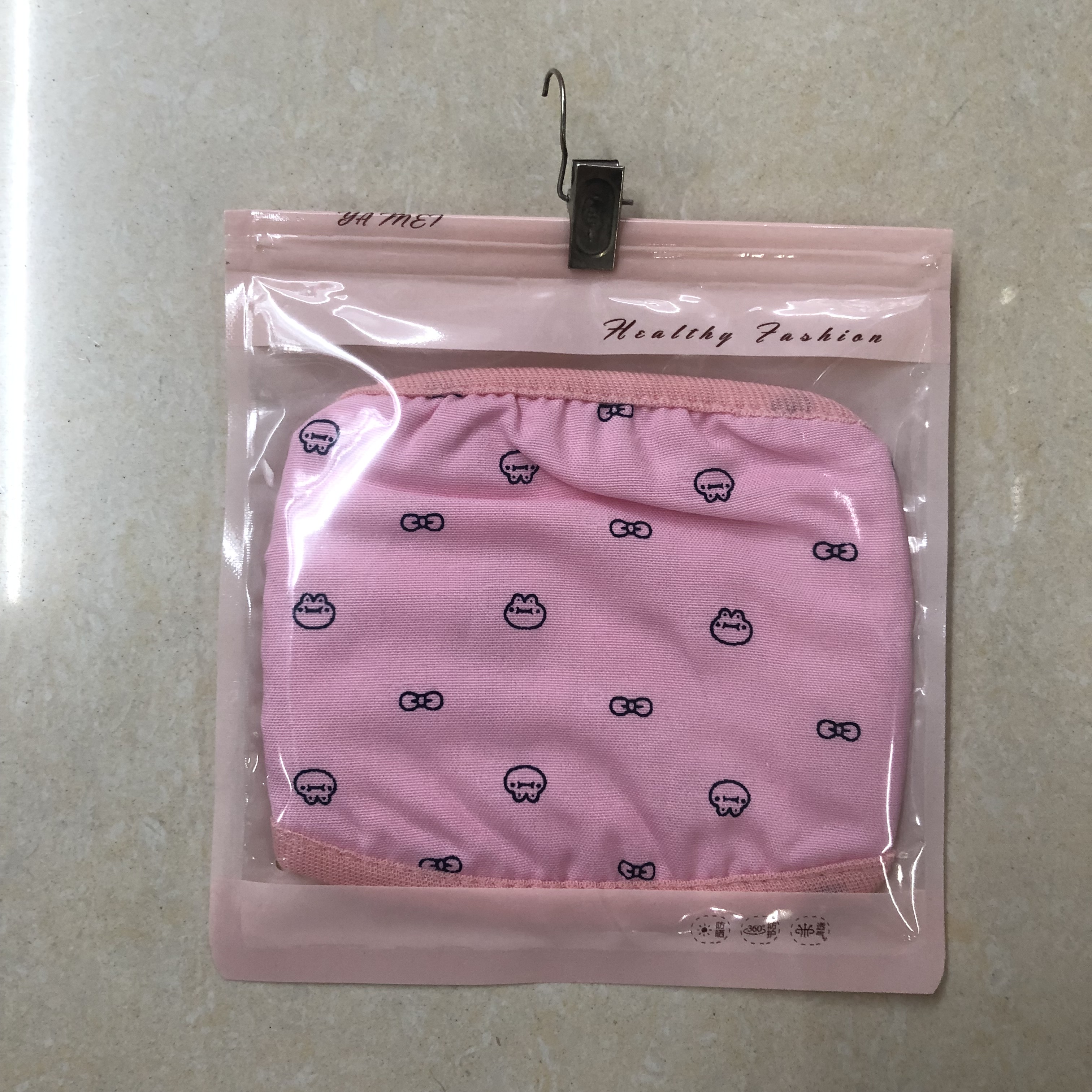 Women's Winter Mask Pure Cotton Thickened Face Protection Eye Mask Winter Windproof Cotton Cold And Cold Warm [For Foreign Trade]