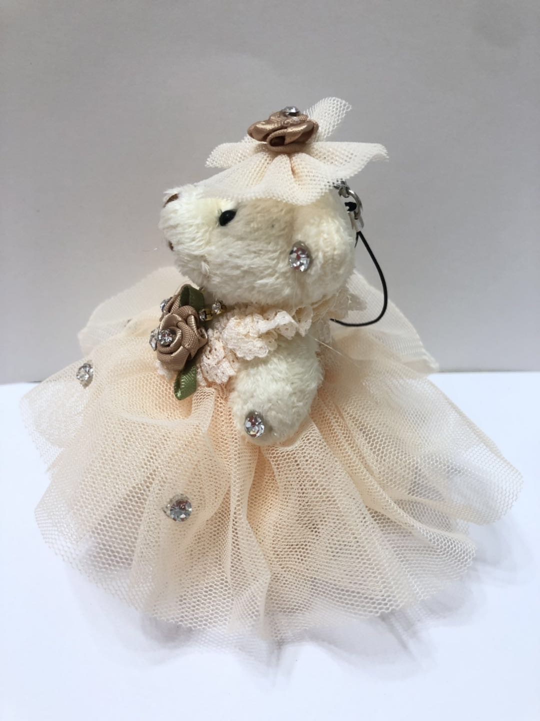 Plush toys Jane yellow dress bear modeling lovely home decoration pieces details Picture