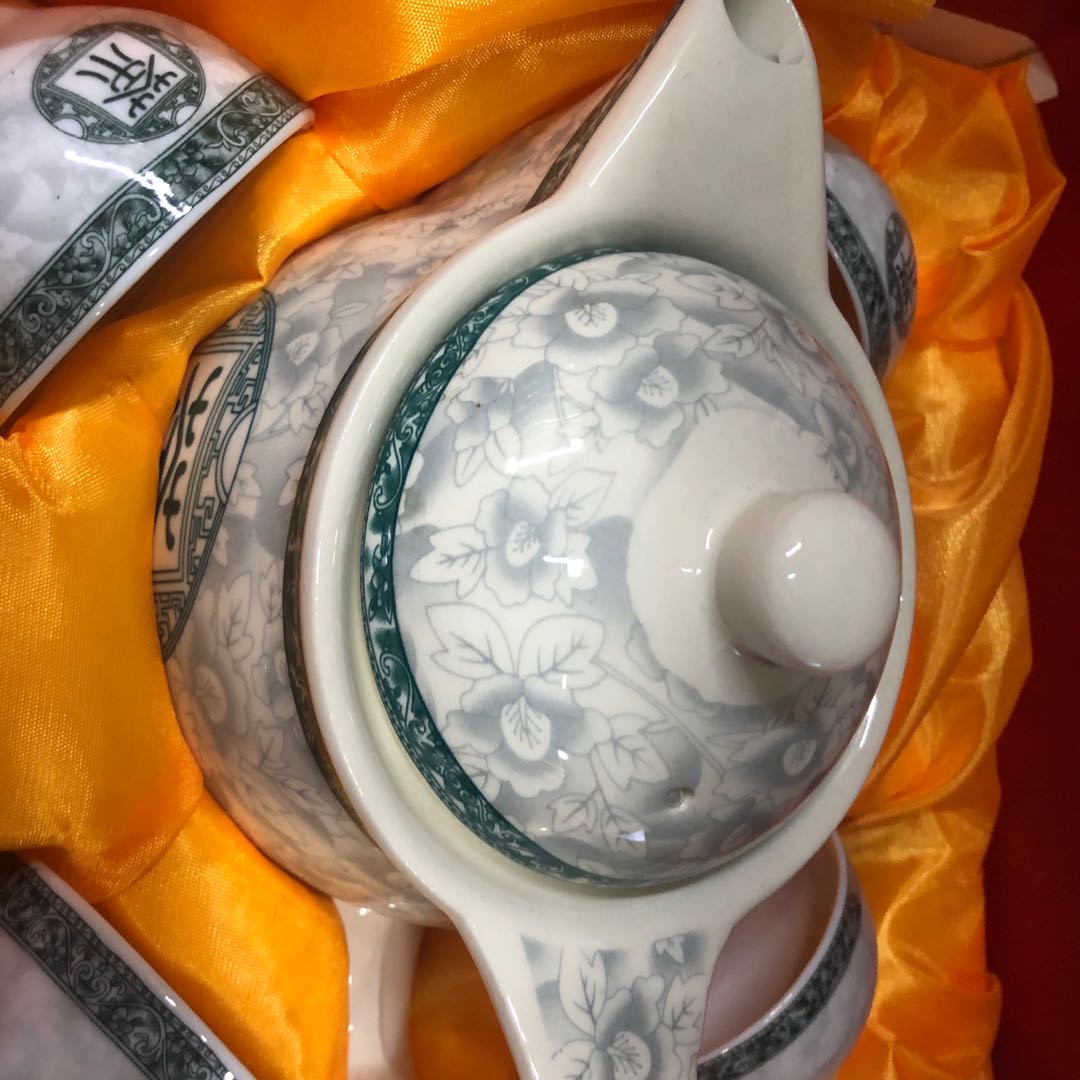 清新盖碗茶具套装小套家用茶艺茶道功夫普洱陶瓷喝茶茶杯办公室泡茶产品图
