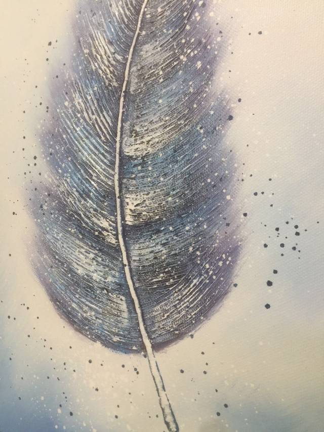 油画/挂画/墙面装饰，沙发背景画/砂岩挂画/肌理画产品图