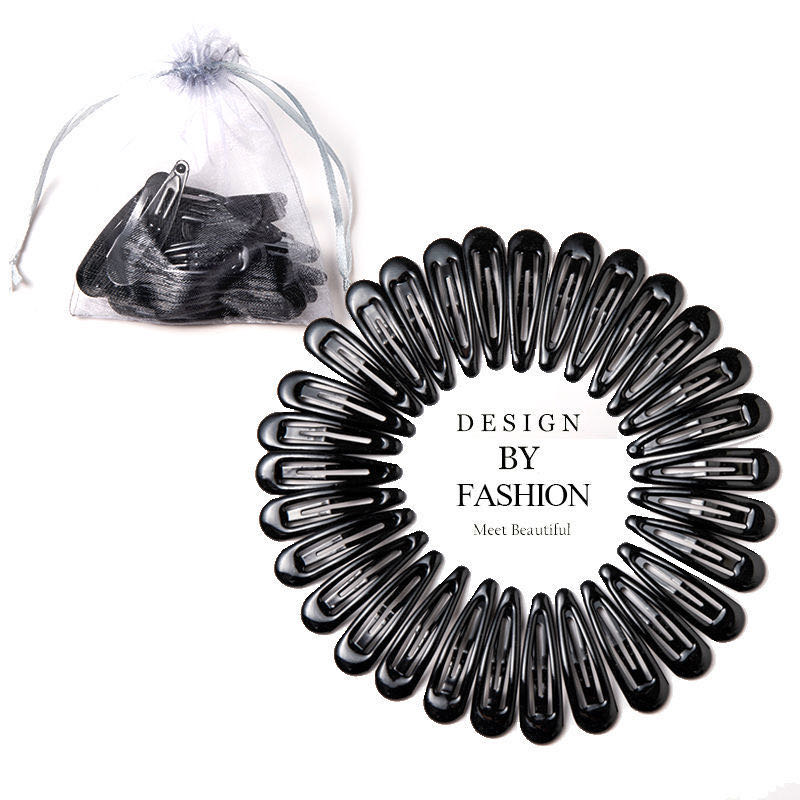 Candy-Colored Simple Hairpin Metal Hairpin Boutique Bangs Hairpin Hairpin Specification drawing