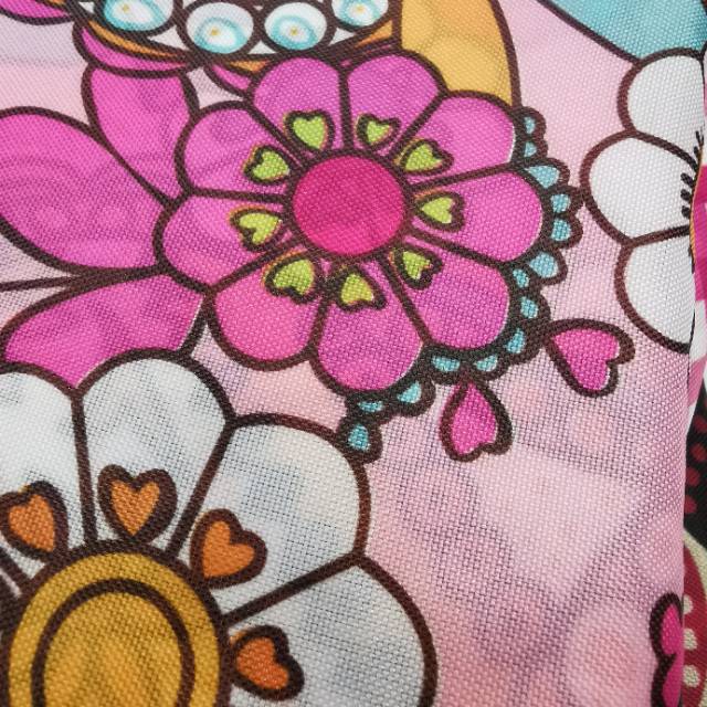 大号便携折叠环保购物袋手提袋超市涤纶广告袋产品图