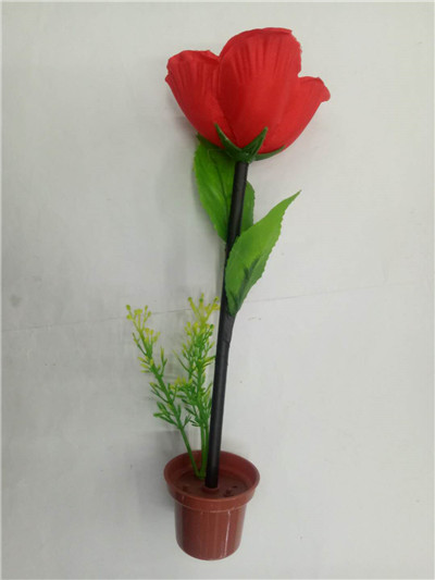 厂家直销笔芯书写流畅仿玫瑰花朵的笔造型笔