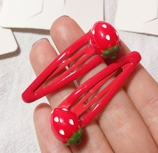 发卡/发夹/发圈/儿童假发/发箍女夏季复古细节图