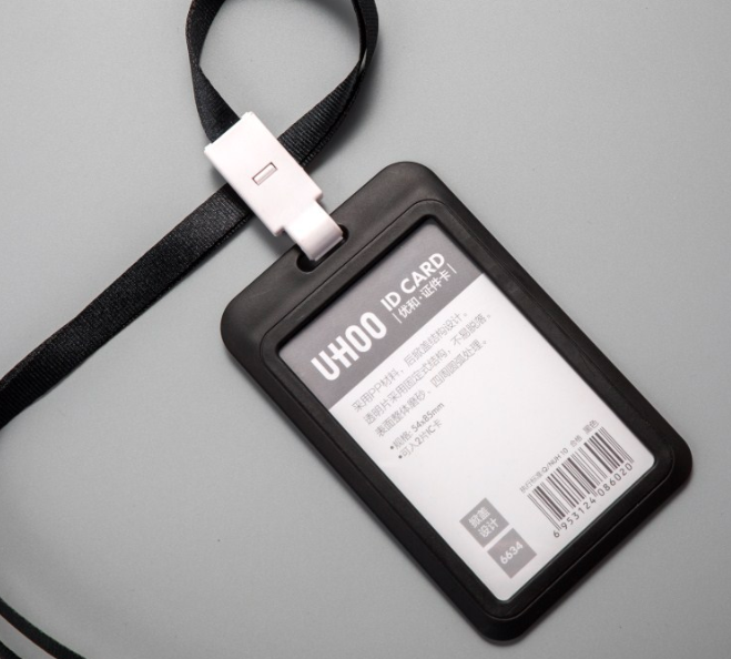 优和6634/高档工作证件/卡套胸牌/挂绳展会/胸卡牌挂带/员工工牌/吊绳细节图