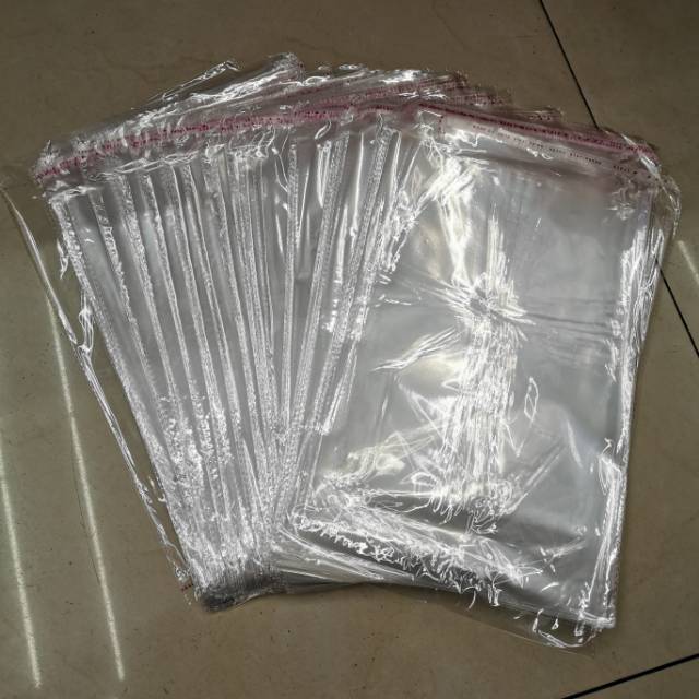 20×34 Transparent Self-Adhesive Opp Self-Adhesive Bag Plastic Bag Self-Sealing Bag