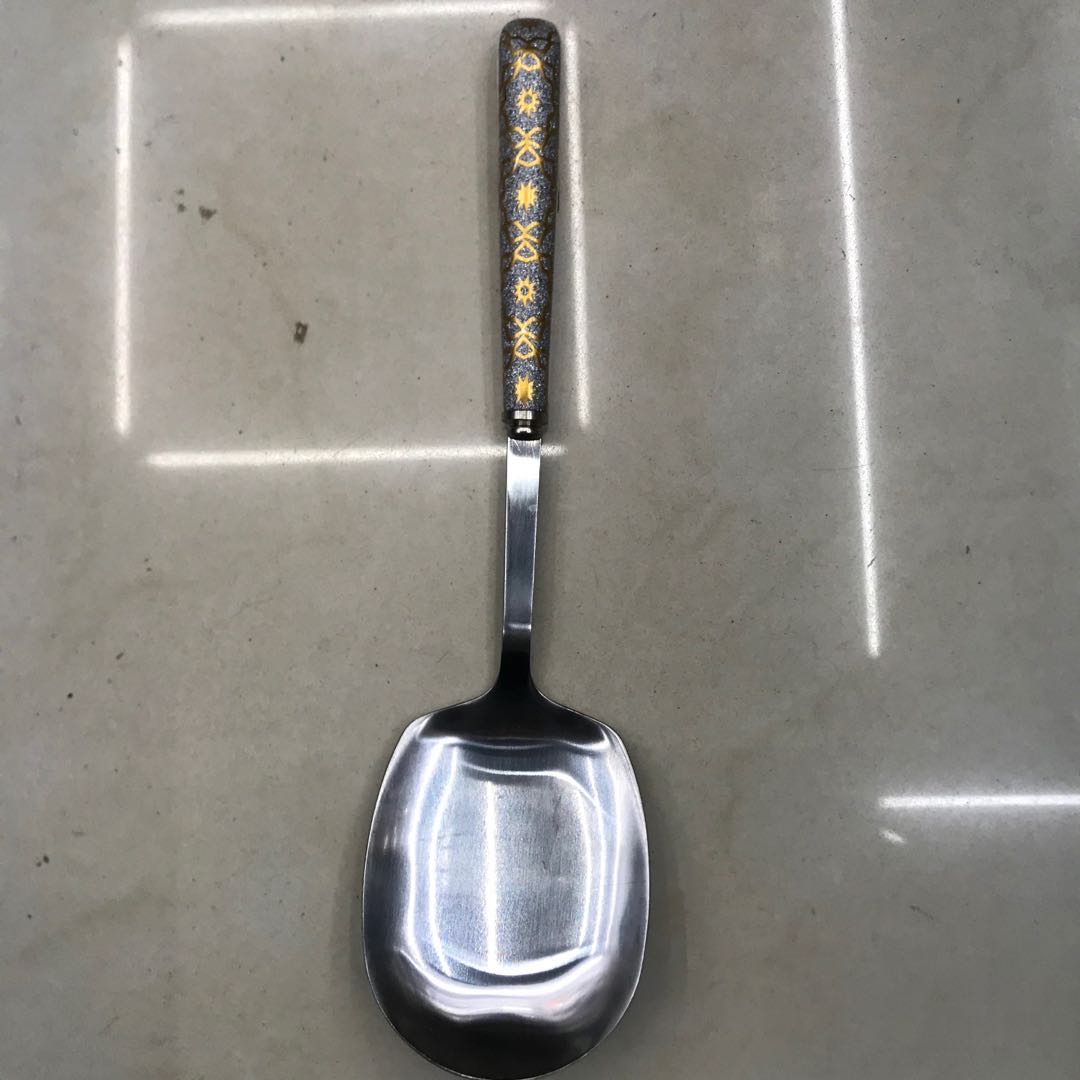 Stainless steel handle, steel spatula, stainless steel Chinese-style spatula, pot, cooking pot accessories, kitchenware