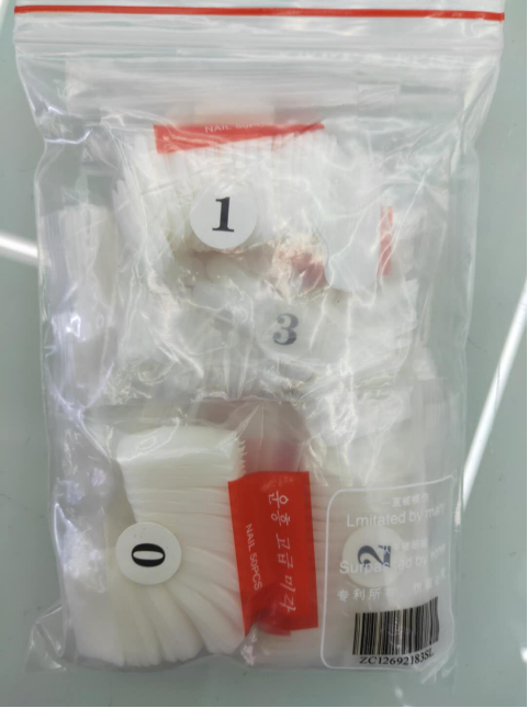 500PCS zipper bags are all affixed with absjx-8 imported thumbnail