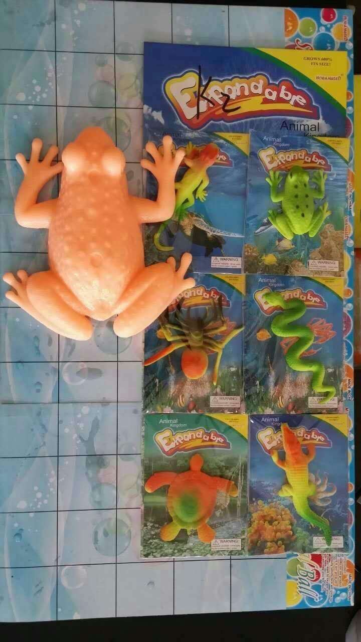 动物海绵宝宝海洋宝宝泡水动物泡大变大