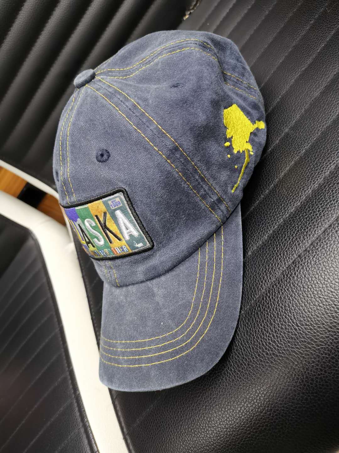South Korean Hat Women Spring Summer Outdoor Couple Casual Soft Top Baseball Cap Male Korean Version Of All Alpha-Embroidered Cap details Picture
